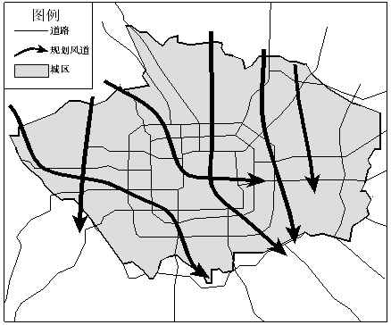 城市通风廊道是指在城市规划,建设过程中,留出一定空间的走廊,以保持