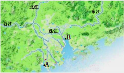 一般的河流只有一个入海口但珠江却十分有趣它有八个入海口俗称八口入