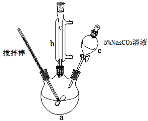 0g甲醇放置于三颈烧瓶中,连接好冷凝管,用搅拌棒搅拌,水浴加热.