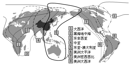 全球候鸟迁徙路线图图片